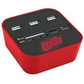 Red Light Up Card Reader with LED
